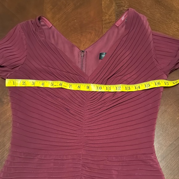 TADASHI SHOJI Elias Long-Sleeve Pintuck Dress - Picture 6 of 8